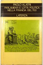 Parlamenti e lotta politica nella Francia del Settecento