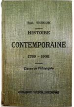 Histoire contemporaine 1789-1900 Classe de Philosophie