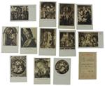 Sandro Botticelli [1444-1510]: 12 Cartoline + 4 Doppie