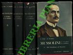 Mussolini. L'uomo e l'opera. I. Dal socialismo al fascismo (1883-1919). II. Dal fascismo alla dittatura (1919-1925). III. Dalla dittatura all'Impero (1925-1938). IV. Dall'Impero alla repubblica (1938-1945).