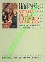 Storia della filosofia moderna