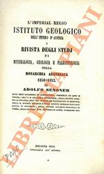 L’Imperial Regio Istituto Geologico dell’Impero d’Austria e Rivista degli Studi di Mineralogia, Geologia e Paleontologia nella Monarchia austriaca 1850-1853.