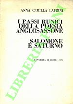 I passi runici della poesia anglosassone. Salomone e Saturno