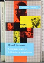 Cianquant'anni di letteratura americana