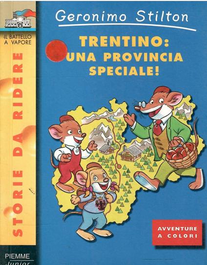 Geronimo Stilton in Val di Cembra? Da oggi il nuovo libro alla