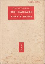 Odi barbare - Rime e ritmi