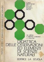 Didattica delle osservazioni ed elementi di scienze naturali