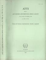 Atti della Accademia Roveretana degli Agiati, a.256, 2006, ser, VIII, vol. VI B