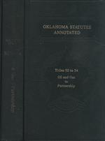 Oklahoma statutes annotated Titles 52 to 54