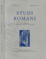 Studi romani nn. 3-4 Anno 1996