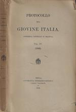 Protocollo della Giovane Italia (Congrega Centrale di Francia) Vol. IV (1846)