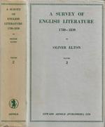 A Survey of English Literature, 1780-1830. Vol. II