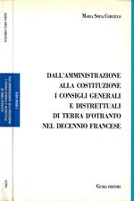 Dall'amministrazione alla Costituzione