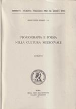 Storiografia e poesia nella cultura medievale