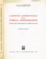 L' attività contrattuale della pubblica amministrazione