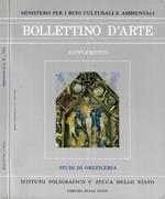 Bollettino D'Arte. Supplemento al n. 95. Studi di oreficeria