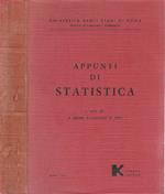 Appunti di statistica