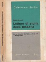 Letture di storia della filosofia vol III