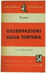 Osservazioni Sulla Tortura