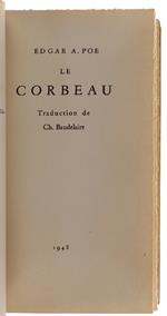 Le Corbeau. Traduction De Ch. Baudelaire