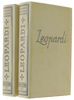 Tutte Le Opere Di Giacomo Leopardi: Poesie E Prose. A Cura Di Francesco Flora