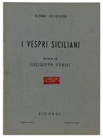 I Vespri Siciliani. Dramma In 5 Atti. Musica Di Giuseppe Verdi