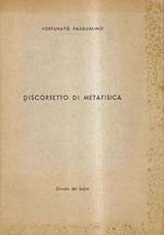 Discorsetto di metafisica