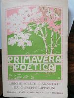 Primavera poetica: poesie facili per esercizio di lettura e di memoria: ad uso delle scuole medie inferiori