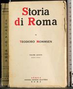 Storia di Roma volume quinto (parte prima)