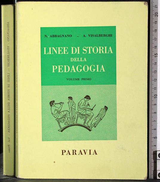 Linee di storia della pedagogia. Vol 1 - copertina