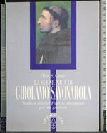 La scomunica di Girolamo Savaonarola