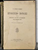 I discorsi di Ruggiero Bonghi