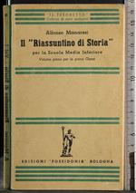 Il riassuntino di storia. Vol I