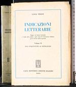 Indicazioni letterarie. Vol II