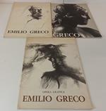 Emilio Greco Lotto 3 Cataloghi Delle Opere Manifesti Opera Grafica