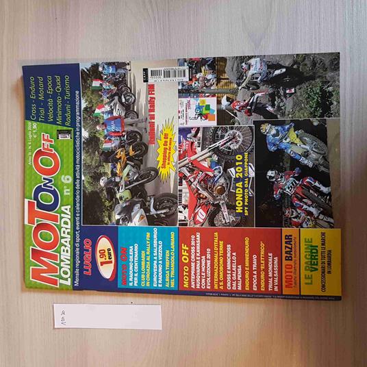 MOTO ON OFF LOMBARDIA 6 - 2009 - motori, moto, cross, quad, storia - Libro  Usato - Moto On Off Lombardia - | Feltrinelli