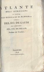 Atlante dell'istruzioni dirette all'uffiziali di fanteria opera del sig de gaudi coll'annotazioni del sig. de belair tradotta dal francese