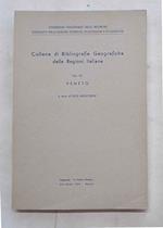 Veneto. Collana di Bibliografie Geografiche delle Regioni Italiane. Vol. VII