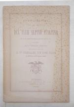 Istruzioni ad uso dei soci del Club Alpino Italiano... ricordo della Direzione Centrale agli alpinisti convenuti al XIV Congresso del C.A.I. in Milano nell'anno 1881