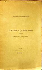 In morte di Giuseppe Verdi