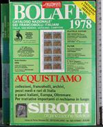 Bolaffi 1978 Catalogo nazionale francobolli Italiani