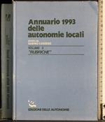 Annuario 1993 delle autonomie locali. Vol 2