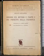 Discorsi sul metodo parte I dei principii della filosofia