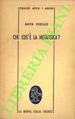 Che cos’è la Metafisica?