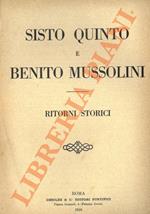 Sisto V e Benito Mussolini