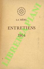 Entretiens 1954