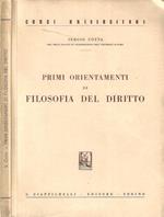 Primi orientamenti di Filosofia del Diritto