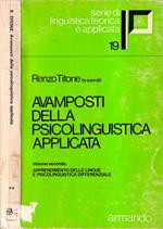 Avamposti della psicolinguistica applicata, volume II