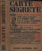 Carte Segrete nn. 37 - 38 luglio - dicembre 1977