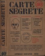 Carte Segrete n. 40 aprile - giugno 1978